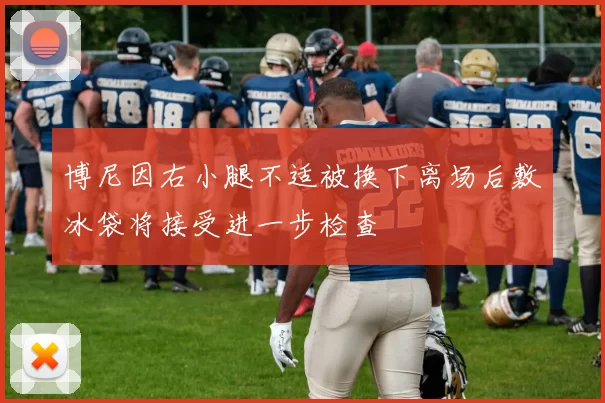 博尼因右小腿不适被换下离场后敷冰袋将接受进一步检查